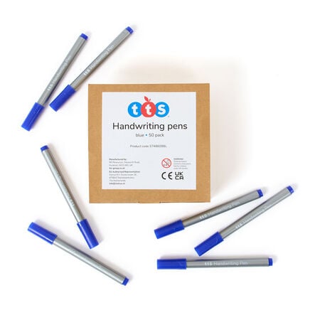 TTS Round Barrel Handwriting Pens  hi\-res